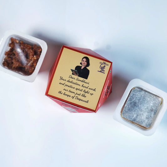 MishtCult Luxe Diamond Gift Box – Personalized Edition