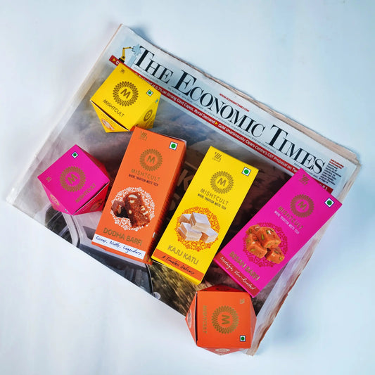 MishtCult Luxe Diamond Box – Dodha Burfi