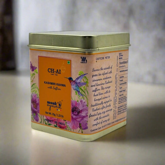 Monk's Ayurved Kashmiri Kahwa (Qawah)