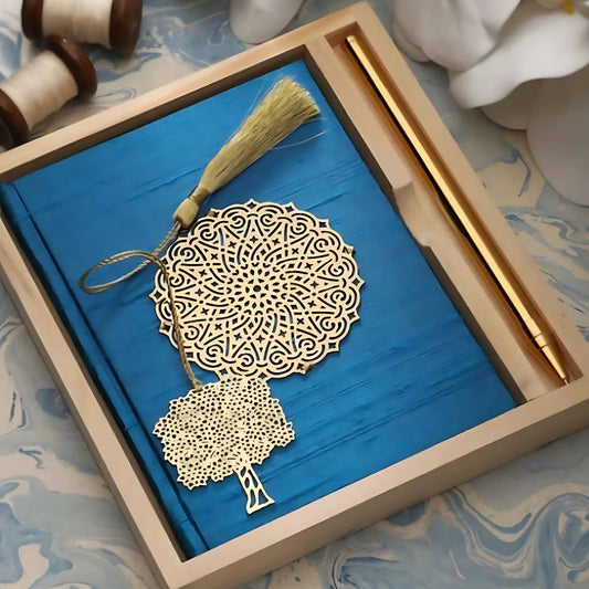 Hand-Stitched Journal- Silk