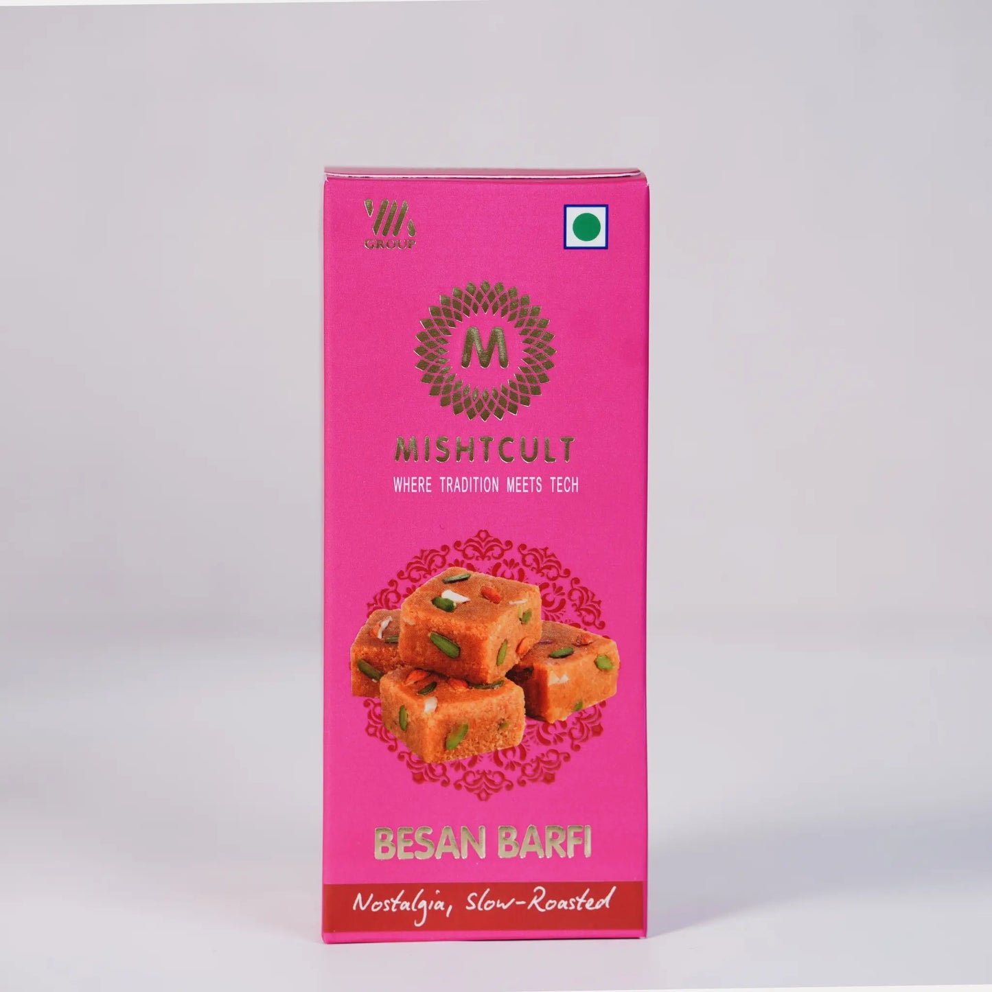 MishtCult Besan Burfi
