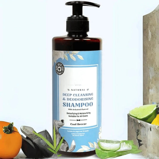Natural Deep Cleansing and Deodorizing Shampoo