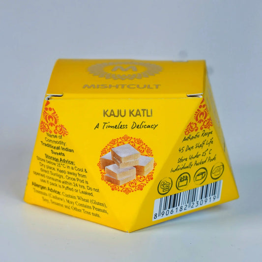 MishtCult Luxe Diamond Box – Kaju Katli