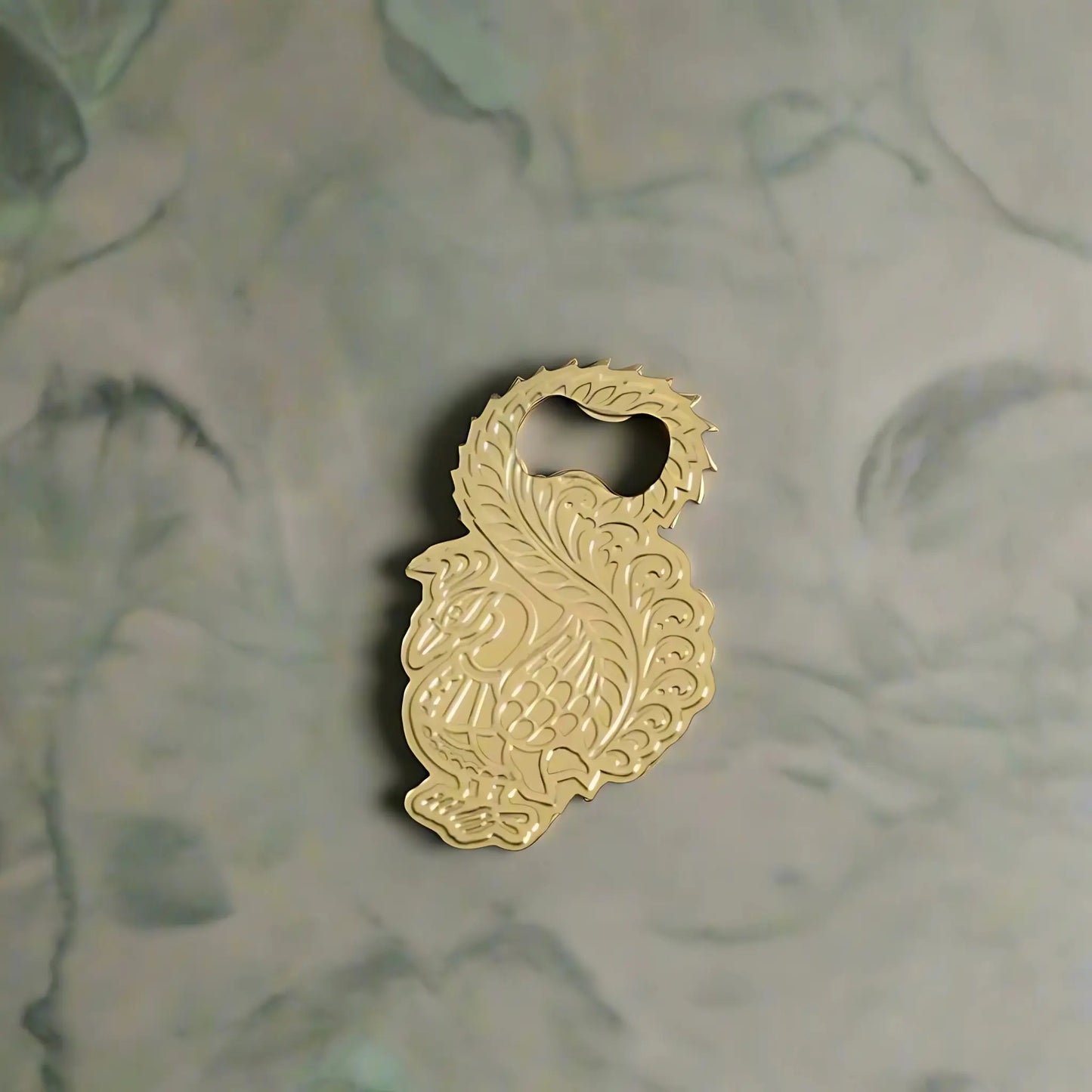 Bottle Opener- Peacock