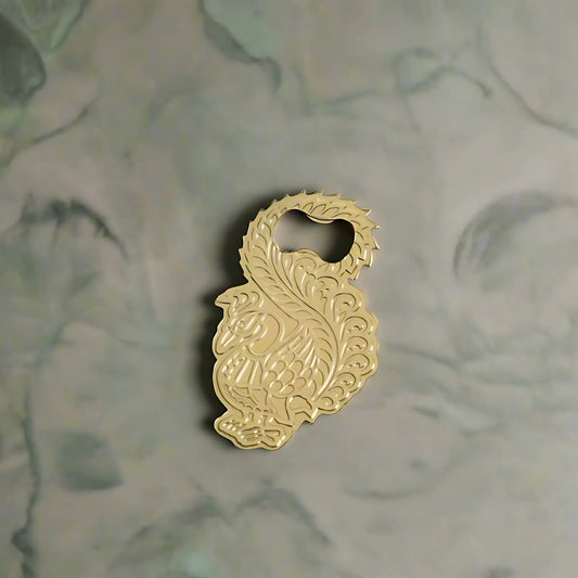 Bottle Opener- Peacock