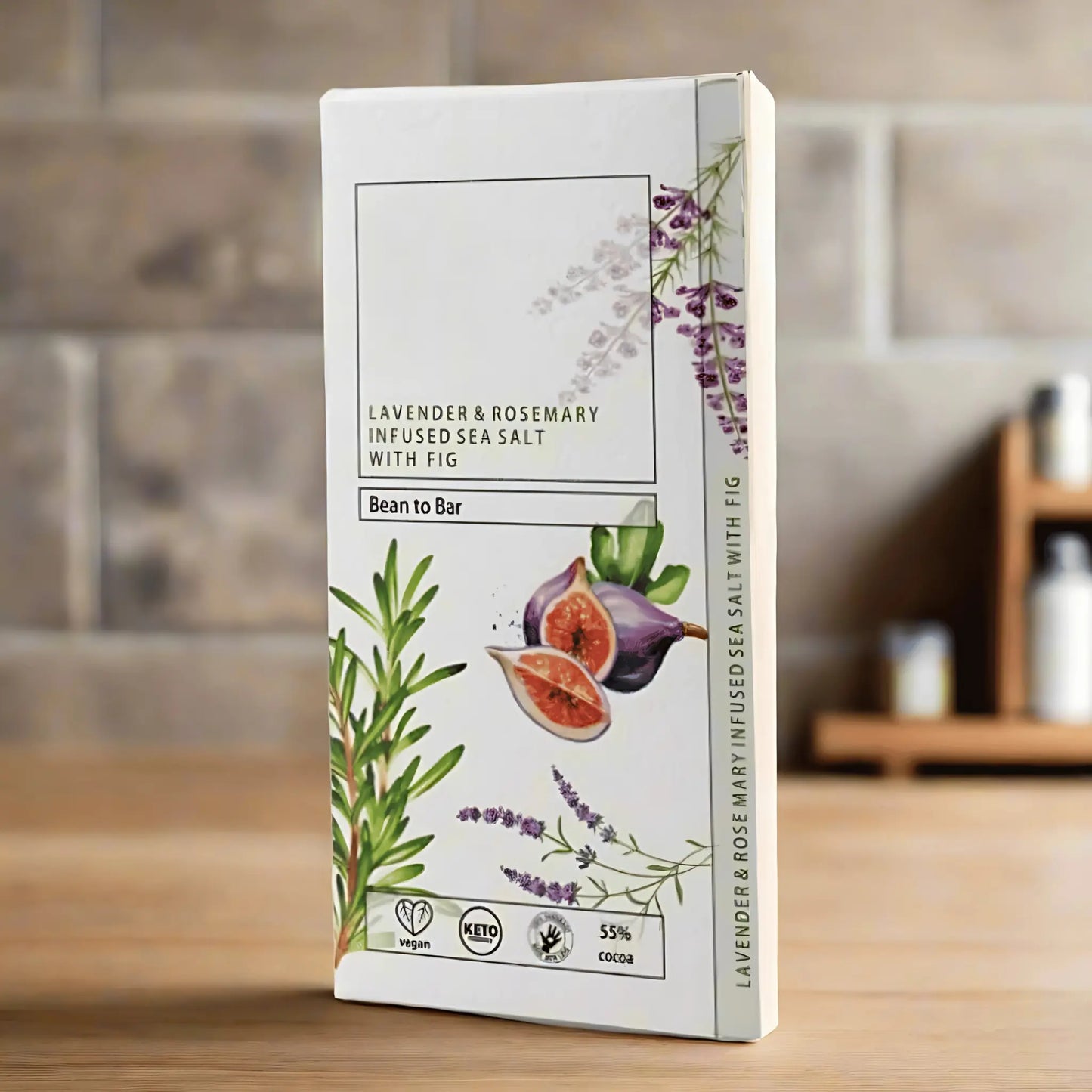 Lavender Rosemary Fig Dark Chocolate