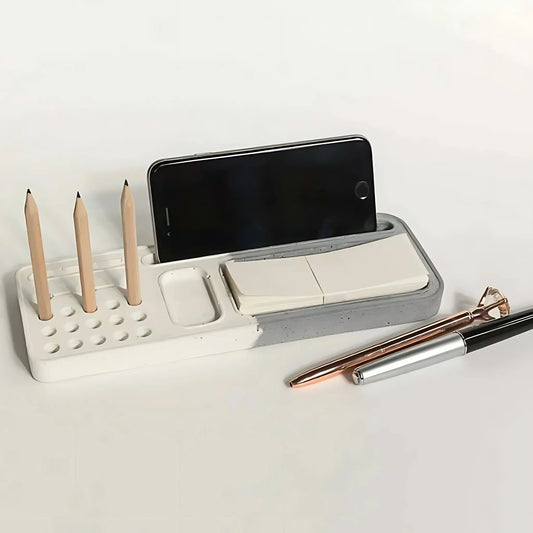 Concrete Desk Organiser – Dual Tone Collection