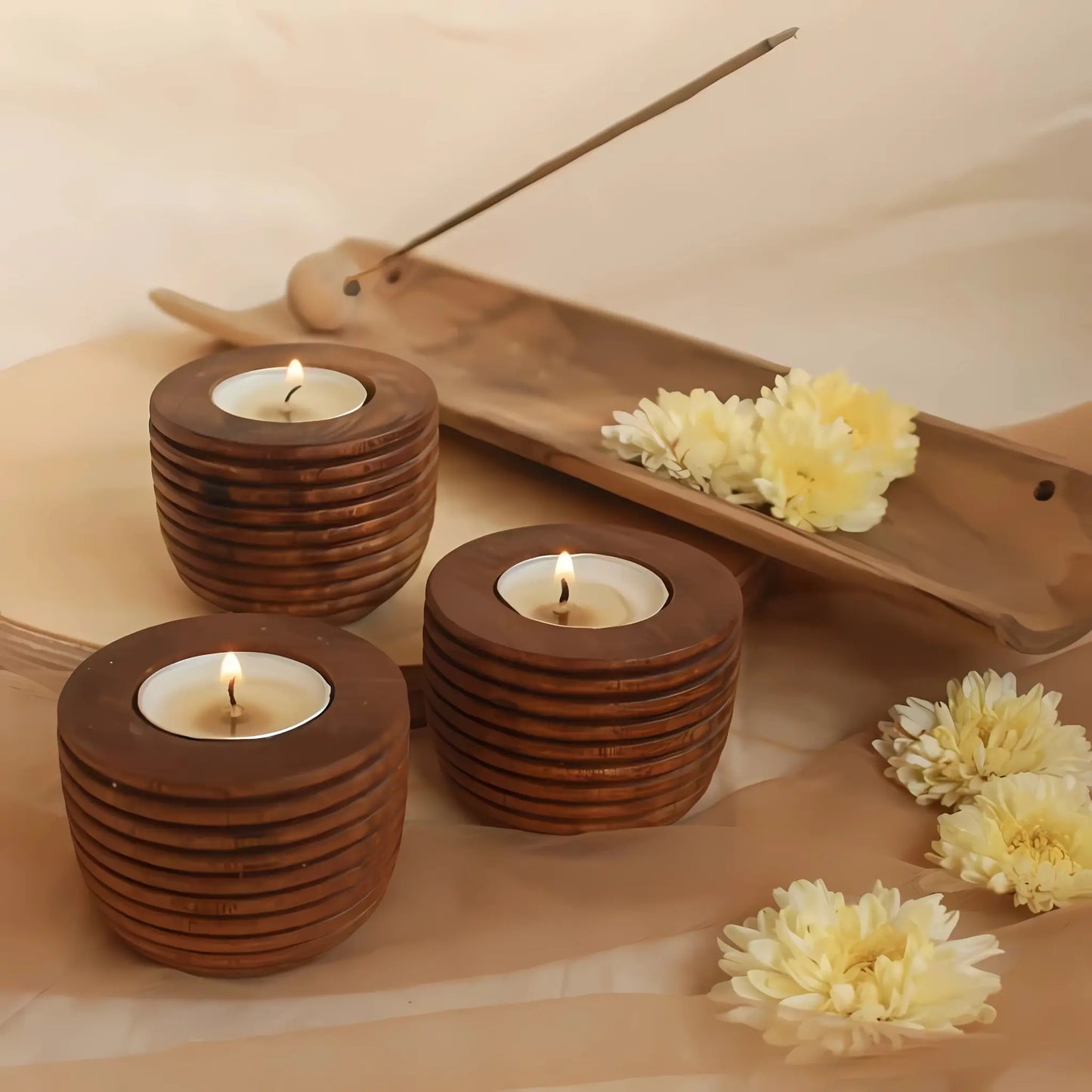 Bowl Tea-lights (set of 3)