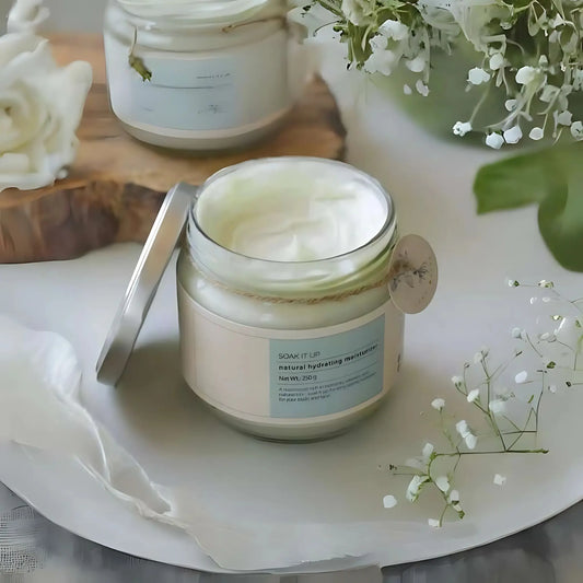 Natural+Vegan Hydrating Moisturizer with Hemp Seed Oill